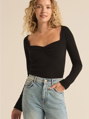NWT Z supply Pia Rib Top